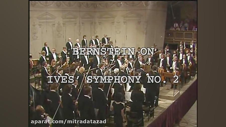 Leonard Bernstein on Charles Ives Symphony N 2 (SUB SPA) زمان868ثانیه