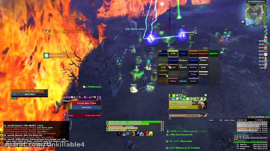 Forty Six and Two first Felmyst Kill ( Excalibur - WoW )