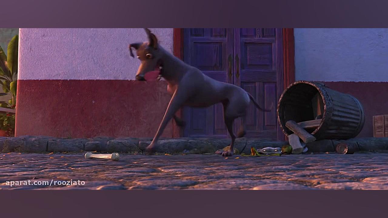 ویدیوی جدید پیکسار و معرفی شخصیت دانته در انیمیشن کوکو زمان115ثانیه