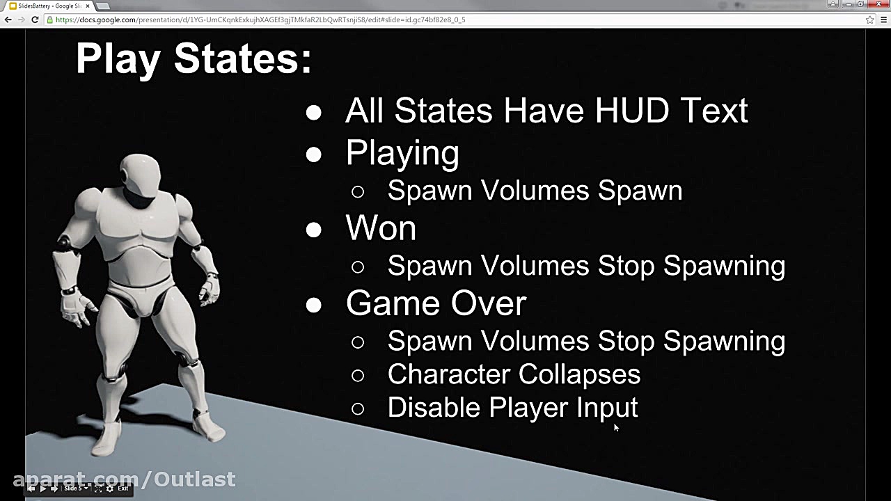 C Battery Collector: Handling New Play States | 20 | v4.9 Tutorial Series | Unreal Engine لیپوماتیک