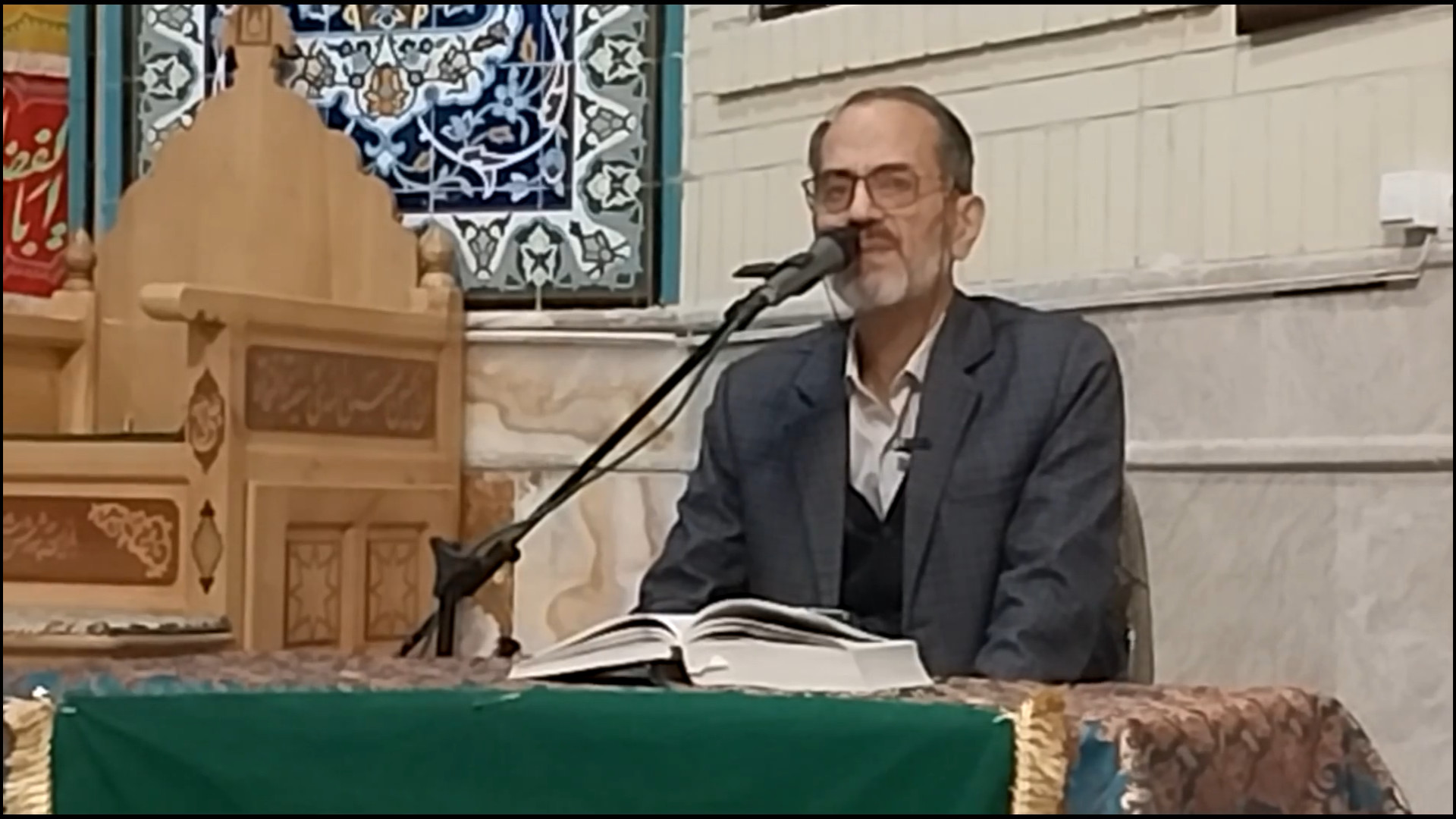 هدف صلوات شعبانیه / مسجد جعفریه  / دکتر فشارکی