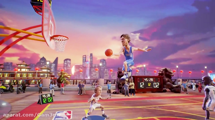 ویدیو: معرفی بازی NBA Playgrounds - گیمر