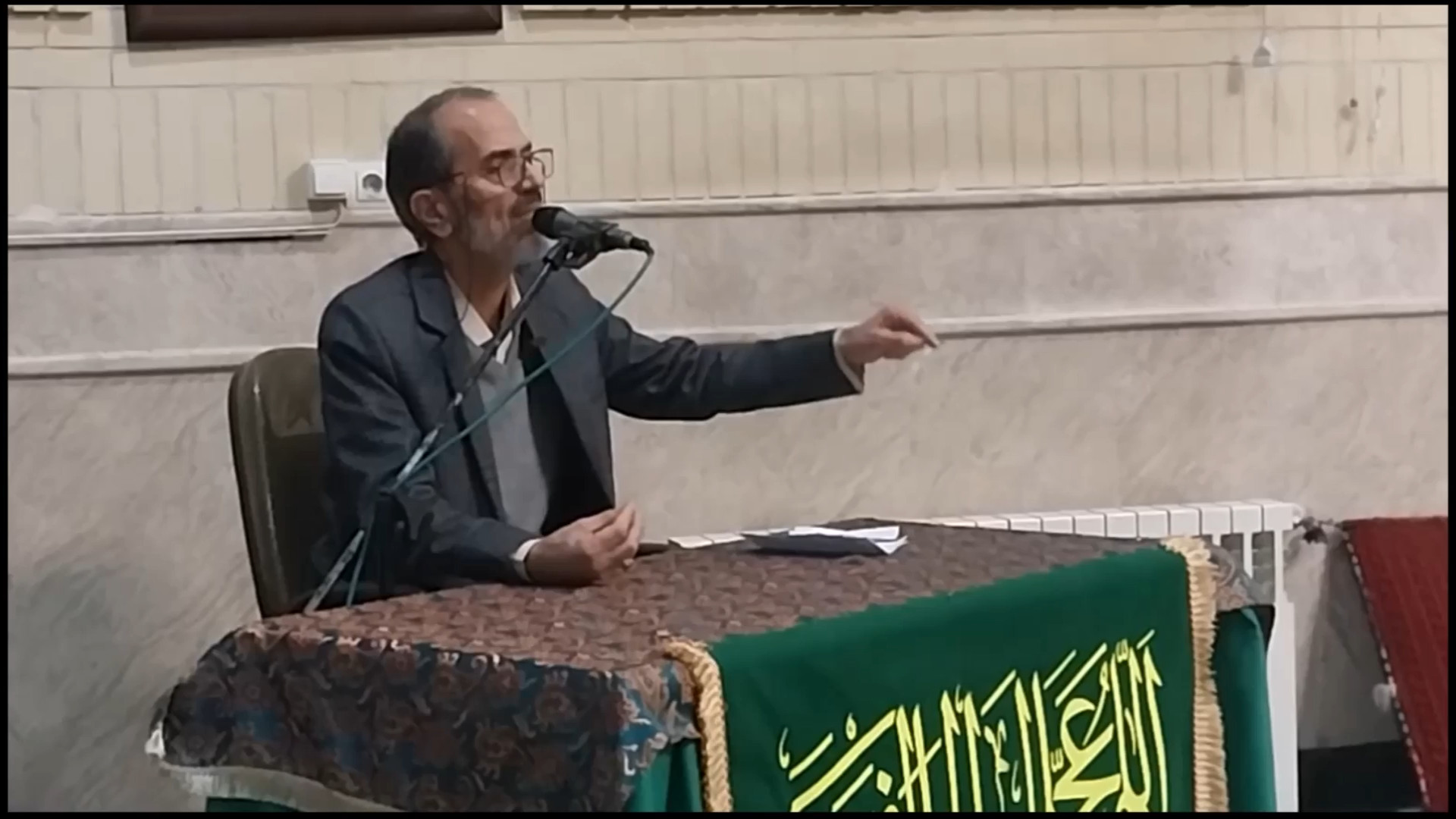 تاثیر متقابل جوانان و انقلاب اسلامی / مسجد جعفریه / دکتر فشارکی