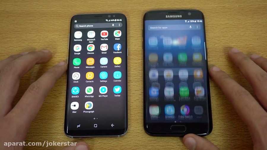 Samsung Galaxy S8 vs Galaxy S7 Edge Speed Test! (4K)