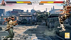 Tekken 7 Shaheen VS Lars Character Gameplay
