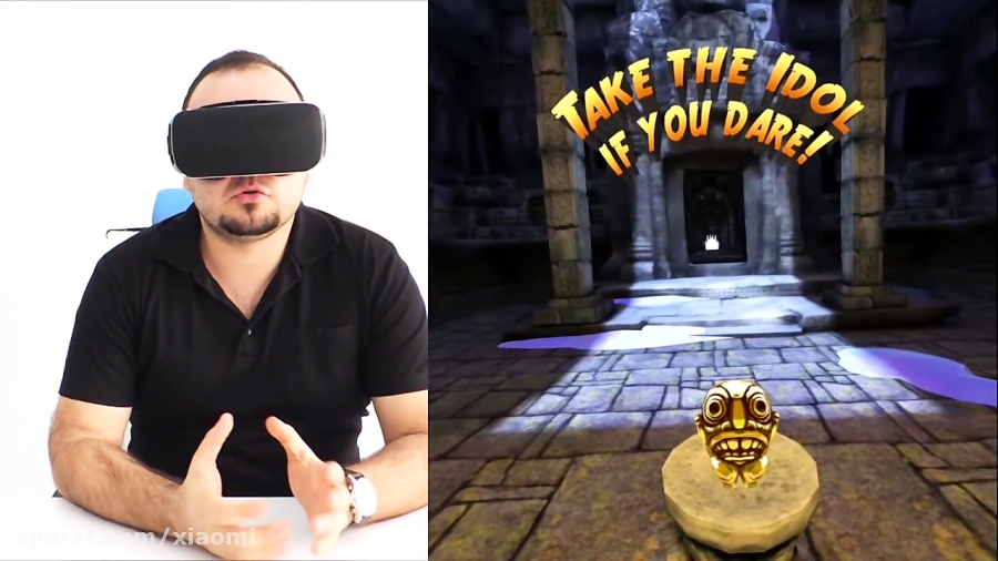 تریلر معرفی بازی Temple run برای عینک سامسونگ Gear VR