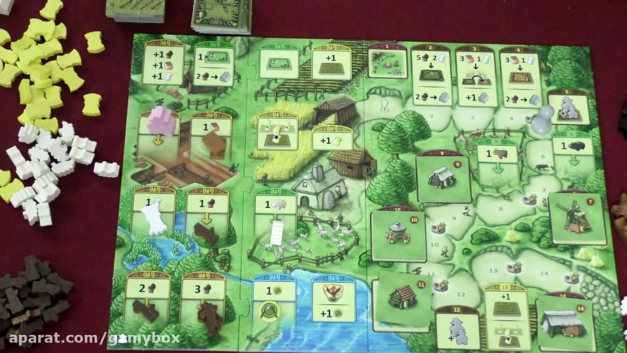 راهنما و قوانین بازی Agricola: Family Edition