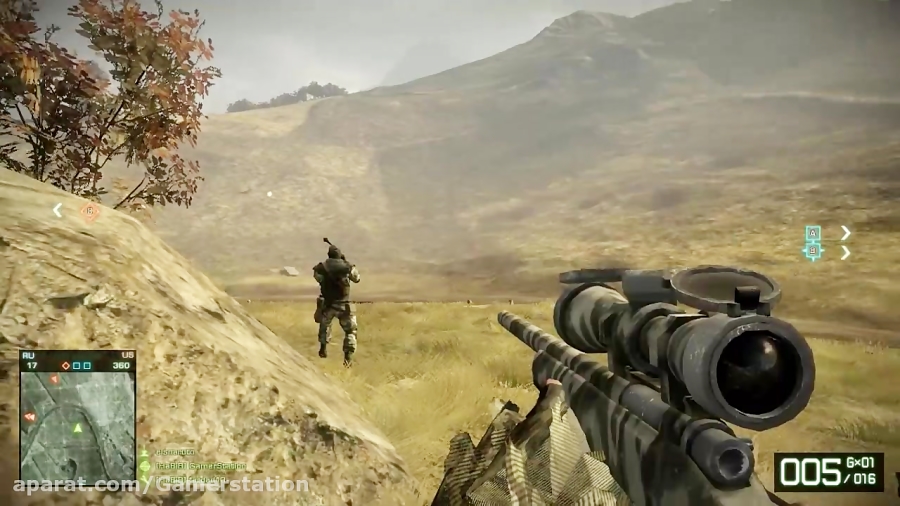 وقتی اسی 007 وارد Battlefield Bad Company 2 می شود!