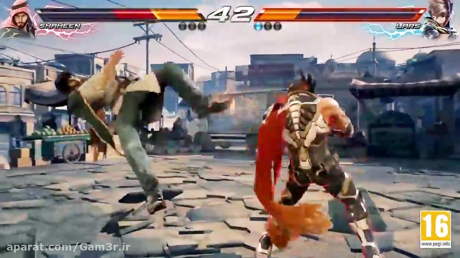 ویدیو: مبارزه شاهین و Lars در بازی Tekken 7 - گیمر