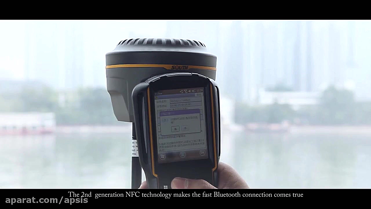 معرفی GPS/GNSS کمپانی SOUTH مدل G1 Plus زمان130ثانیه