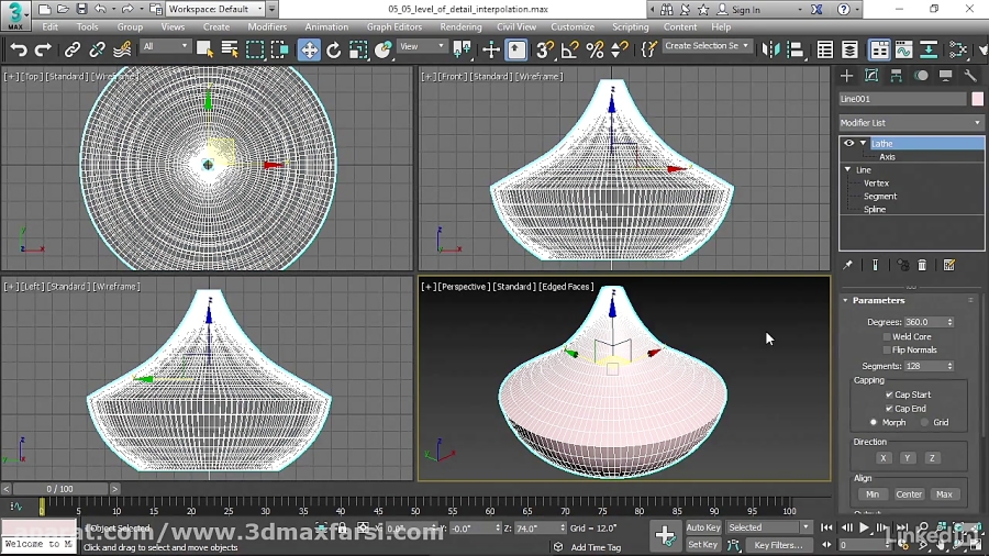 Interpolation 3ds max где находится