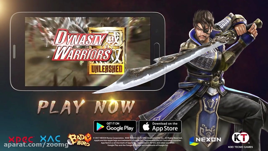 تریلر بازی موبایل Dynasty Warriors: Unleashed - زومجی