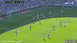 خلاصه بازی رئال مادرید 1-1 آتل...