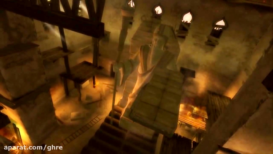 Prince of Persia : The Two Thrones - PC Playthrough - King Statue Puzzle - Gameplay - Part 13