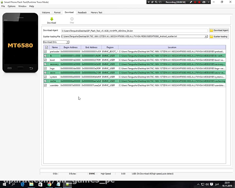 How to fix SP FLASH TOOL ERROR (8417)