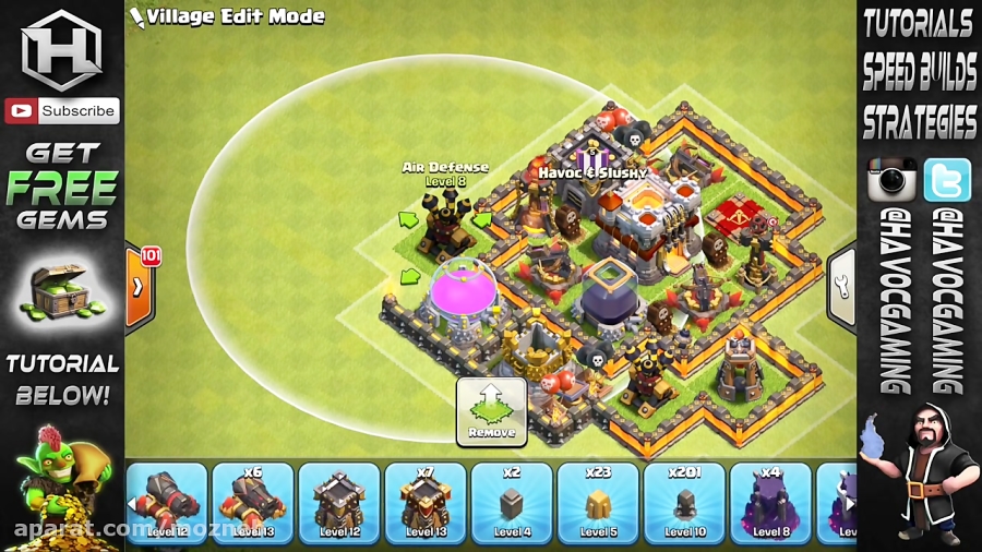 Clash Of Clans | BEST TH10 HYBRID BASE "NEW UPDATE" w/BOMB TOWER | Tow
