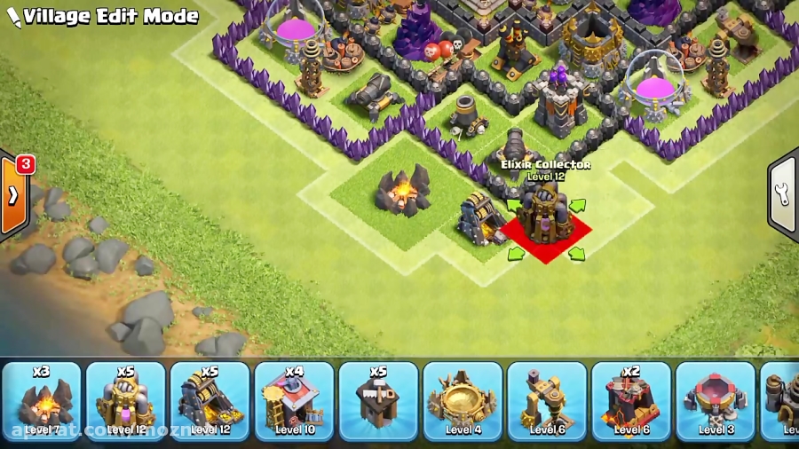 Clash of Clans - Town Hall 9 Defense (CoC TH9) BEST Trophy Base Layout   Defense