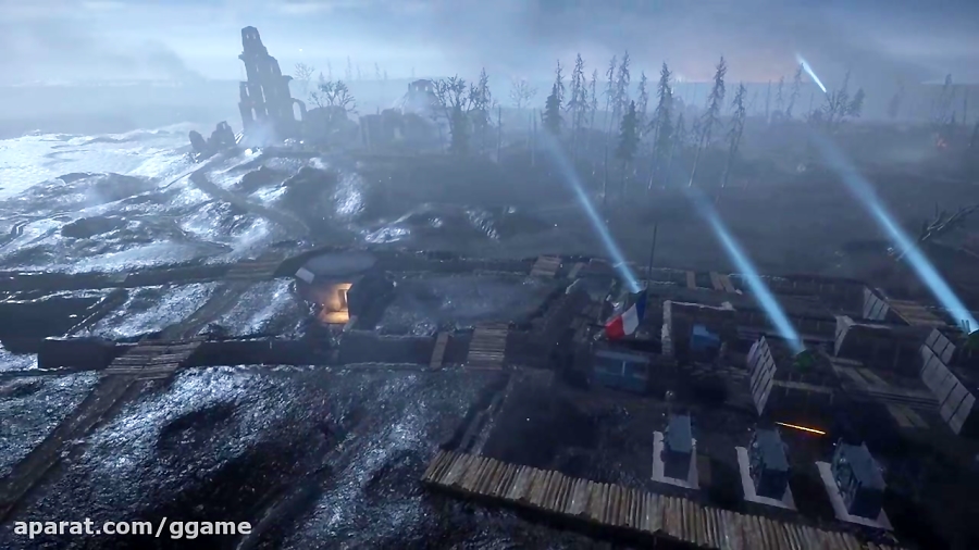 Battlefield 1 - New Map - Nivelle Nights