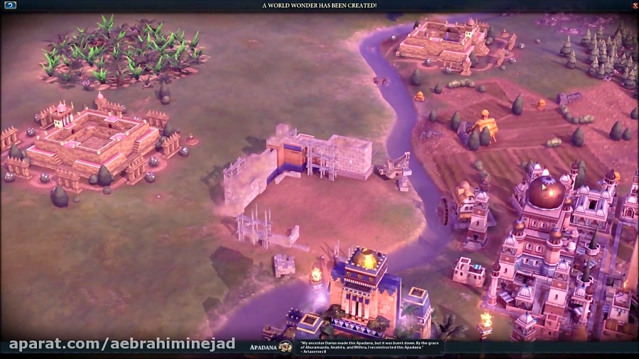 آپادانا در بازی تمدن 6 Civilization VI