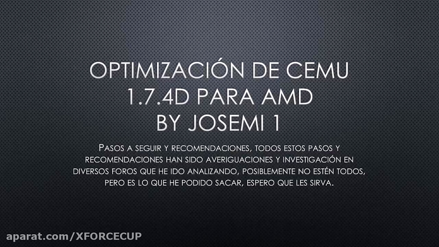 Optimizacioacute; n CEMU para AMD 9k ShaderCache de Zelda Breath of the Wild Update 1. 1. 2