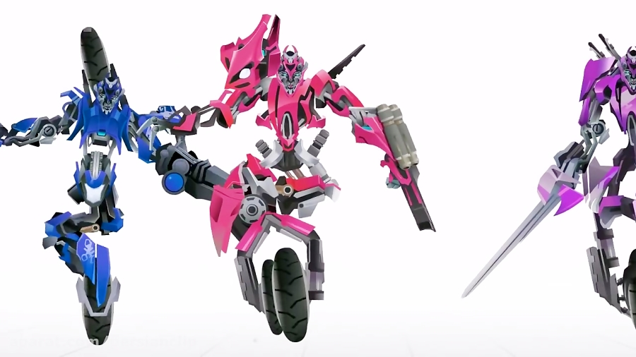 ARCEE sisters Transform Short Flash Transformers Series