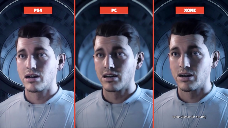 مقایسه گرافیک بازی Mass Effect Andromeda