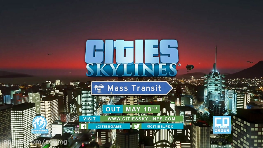 تریلر جدید بسته Cities: Skylines - Mass Transit - زومجی