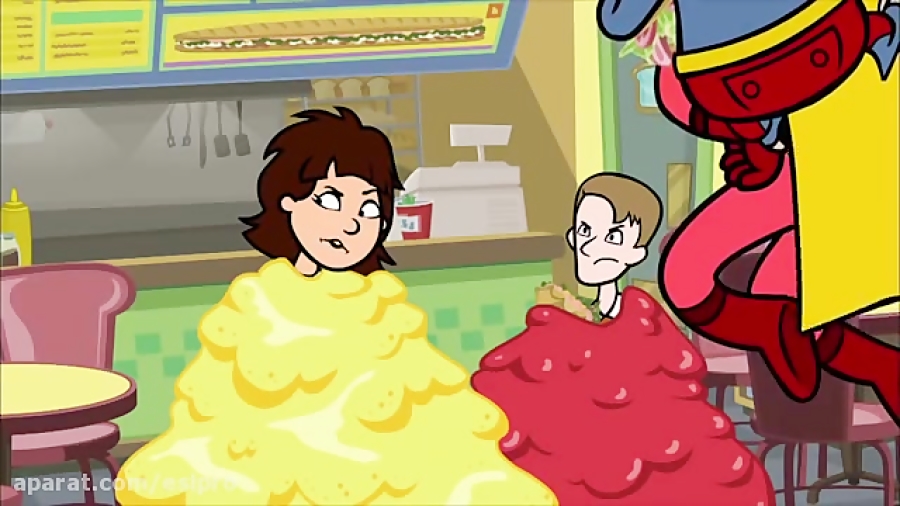 Highfive sandwich/ The robot problem [WordGirl]