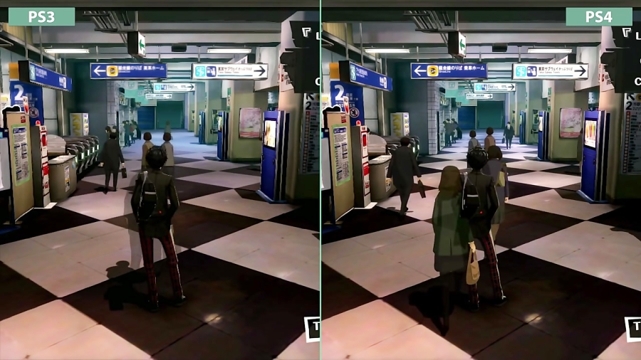 مقایسه گرافیکی Persona 5 بین PS4 و PS3 - وی جی مگ
