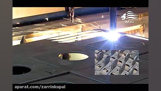 دستگاه برش پلاسما cnc برای برش ورق مینی لودر و لیفتراک فشن شو