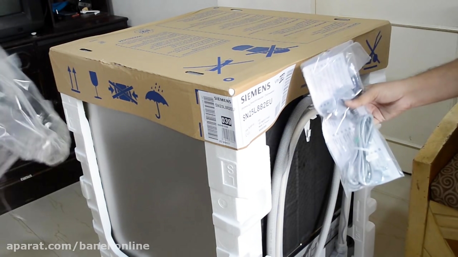 siemens sn25l882eu dishwasher