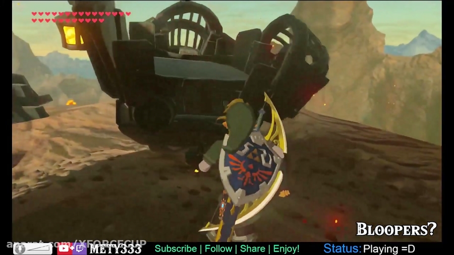 Leaving Beast Ganon MID - FIGHT! . . too epic for the internet to watch. . in Zelda B