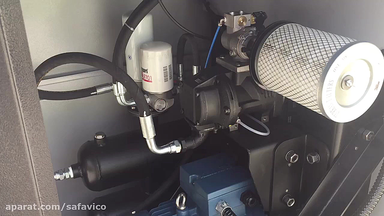 هواساز كمپرسور اسكرو Air end RotorComp germany