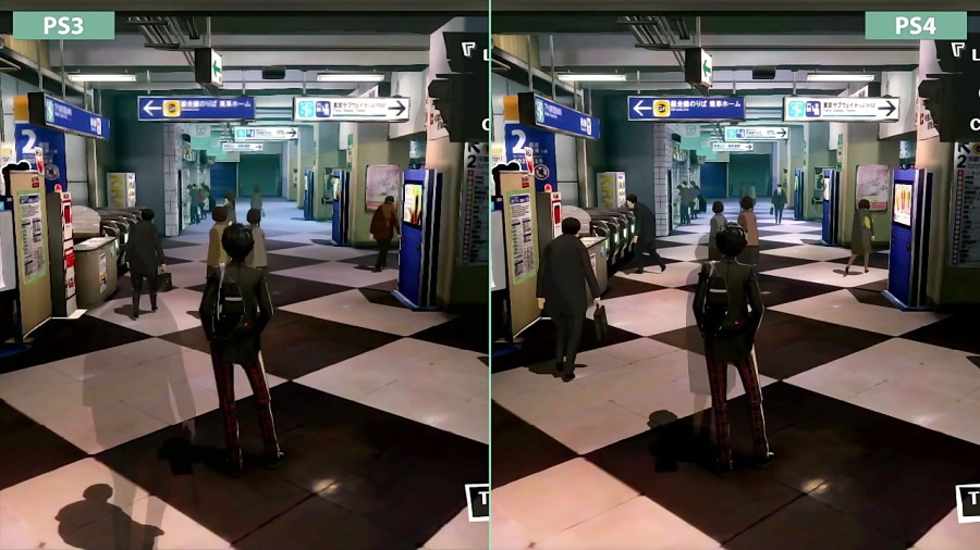 مقایسه گرافیک بازی Persona 5 ndash; PS4 vs PS3