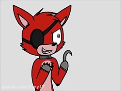 Foxy pops balloons boy balloon