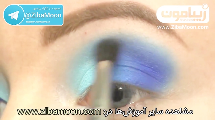 آموزش آرایش به سبک السا Frozen (زیرنویس"زیبامون")