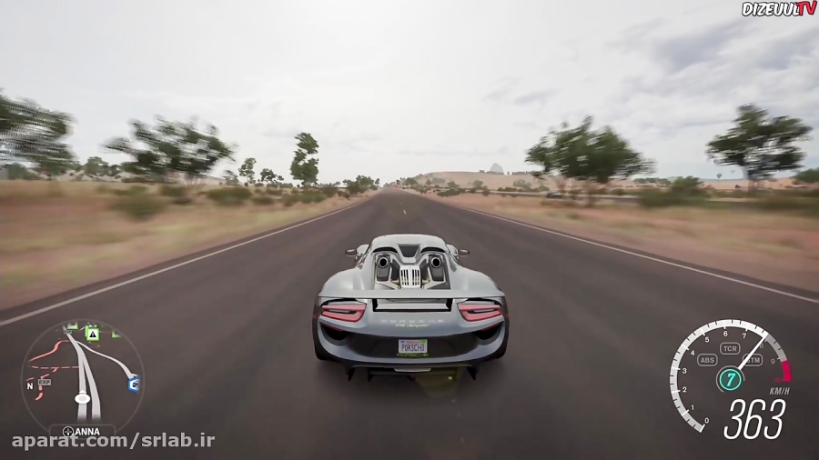 گیم پلی Forza Horizon 3 با Porsche 918 Spyder