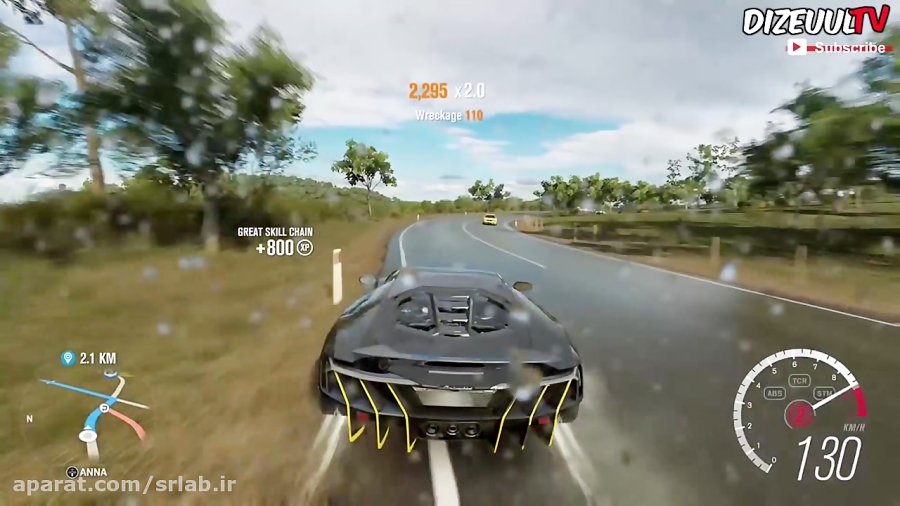گیم پلی Forza Horizon 3 با Lamborghini Centenario LP 77