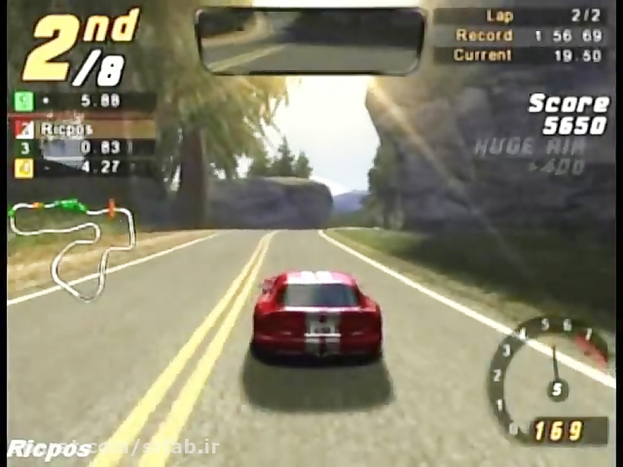 گیم پلی NFS Hot Pursuit 2