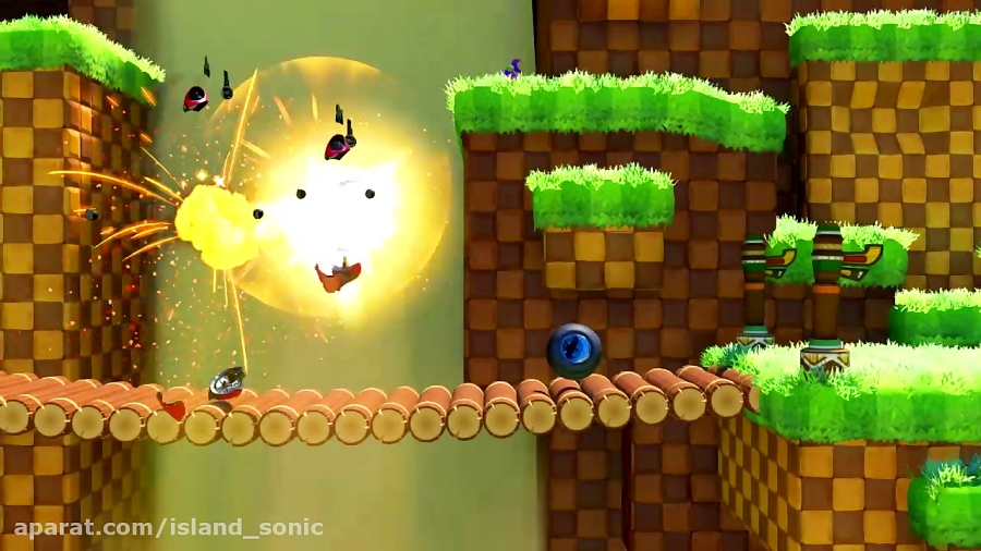 گیم پلی سونیک کلاسیک در بازی Sonic Forces