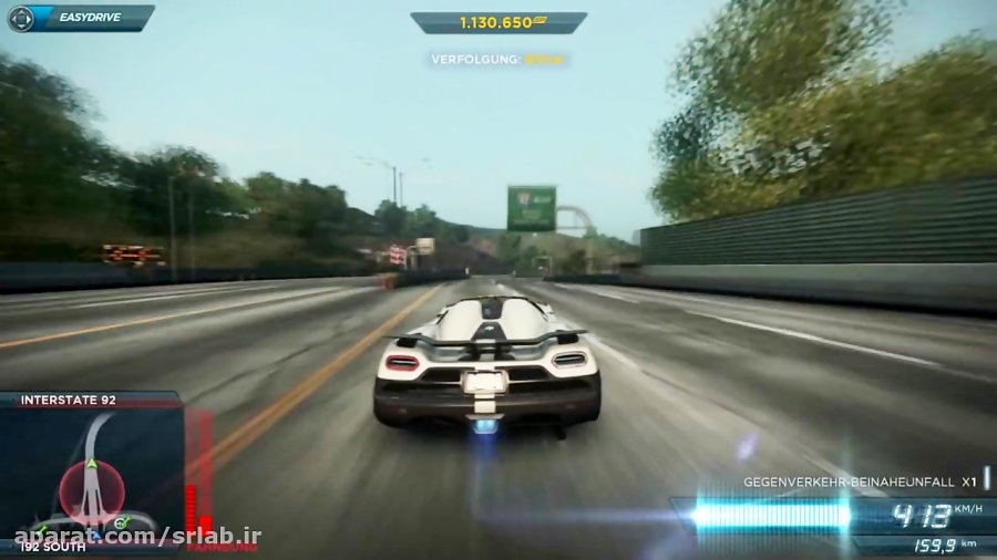 Need For Speed Most Wanted 2 (2012) - Koenigsegg Agera R ( Extra ) - TopSpeed @