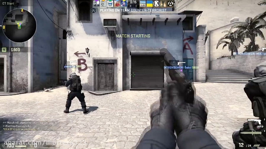 THE NEW PEWDIEPIE PLAYING CS:GO. . .