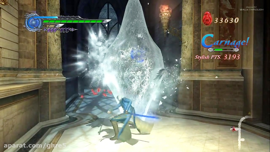 Devil May Cry 4 Special Edition Walkthrough - VERGIL Mission 5【60FPS】PS4