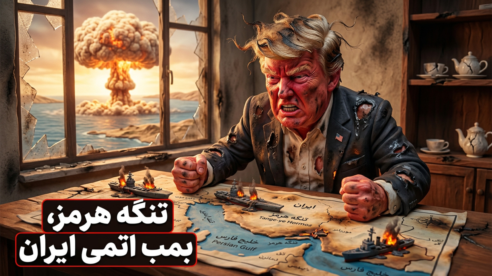 انیمیشن فیچر: قسمت 14 | چرا آمریکا نمیتونه تنگه هرمز رو باز کنه؟
