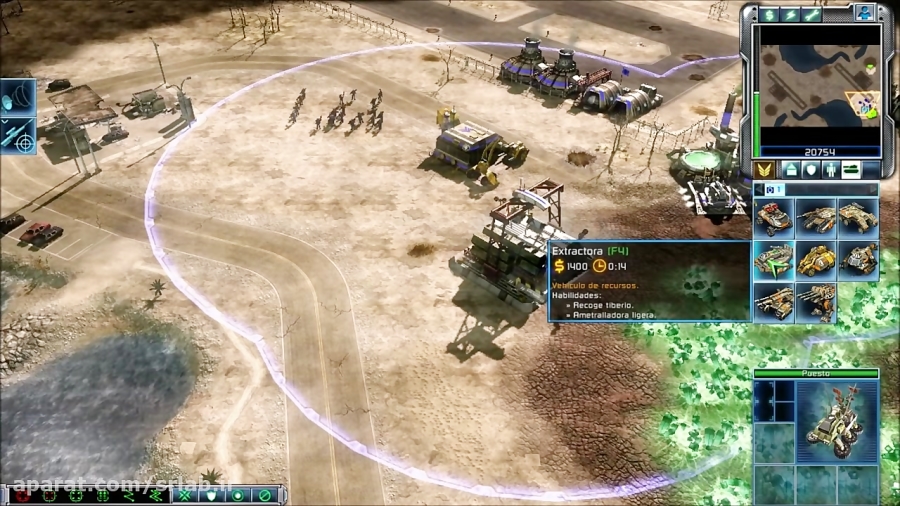 Command and Conquer 3 Tiberium Wars Gameplay PC
