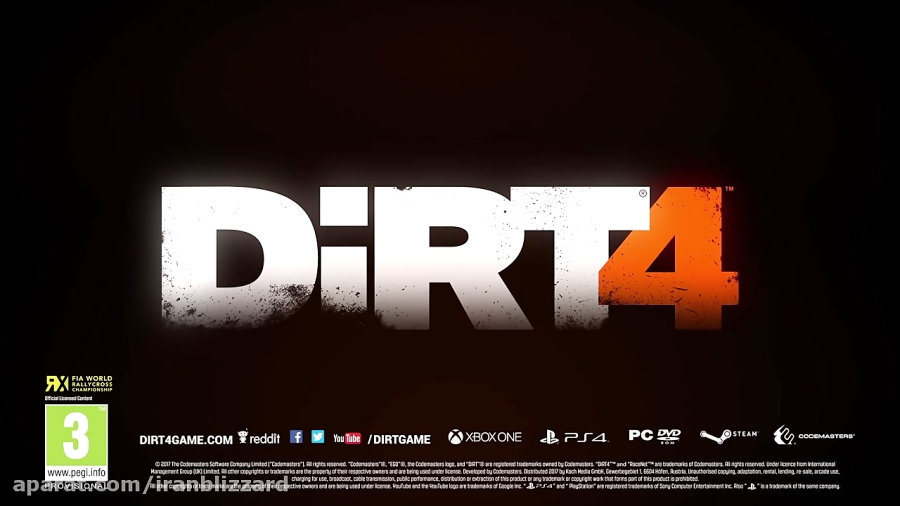 تریلر معرفی گیم پلی بازی Dirt 4