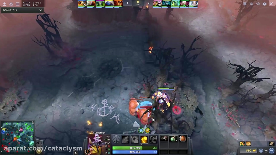 DoTa 2 Fast Radiance 9:55 Alchemist In Jungle