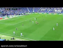 گل سوم بارسلونا به اسپانیول