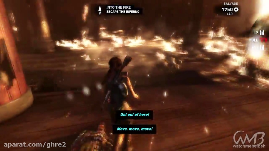 Tomb Raider ( 2013 ) - Gameplay Walkthrough Part 17 - Into The Fire ( Hard )