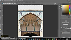 آموزش مقرنس در معماری اسلامی جلسه-4(مسجد جامع قزوین)